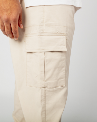 Pantalon cargo "Essential" beige de New Heritage