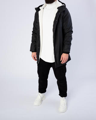 Manteau mi-saison noir de Frilivin