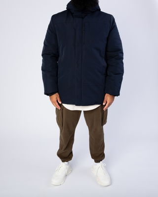 Manteau mi-long navy de Frilivin