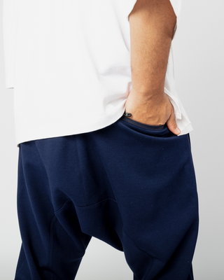 Pantalon de jogging Qandrisi marine de Qaba'il
