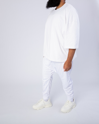 Pantalon de Jogging Blanc 'Comfort' de Qaba'il