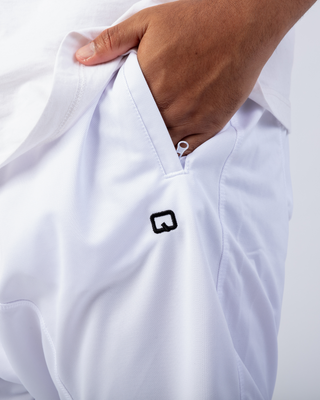 Pantalon de Jogging Blanc 'Comfort' de Qaba'il