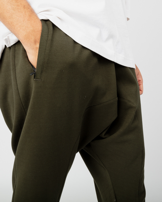 Pantalon de jogging Qandrisi kaki de Qaba'il