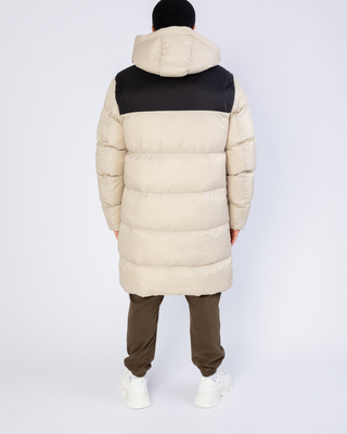 Manteau d'hiver long beige de Frilivin