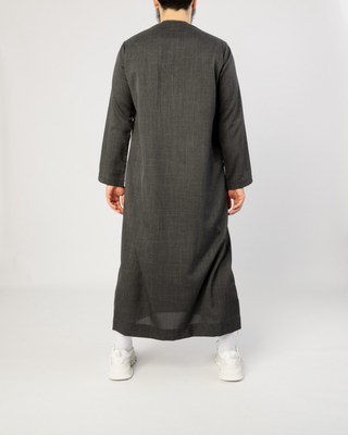 Qamis Émirati "Imperial Elite" Anthracite