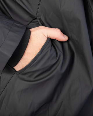 Manteau mi-saison noir de Frilivin