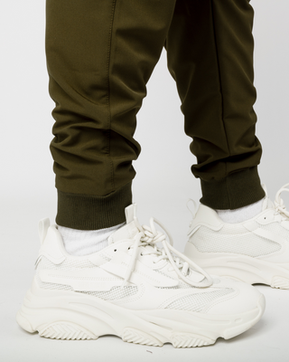 Pantalon cargo "Nomad" kaki de Qaba'il