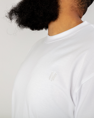 T-Shirt "Timeless" Blanc de New Heritage