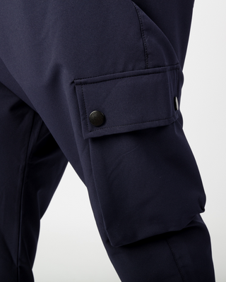 Pantalon cargo "Nomad" marine de Qaba'il