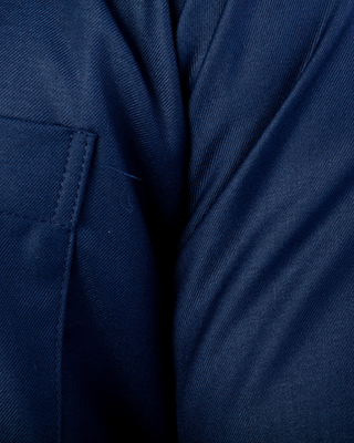 Qamis Saoudien "Cashmere Elite" Bleu Marine