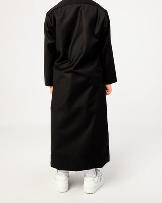 Qamis Saoudien pour Garçons "Cashmere Elite" Noir