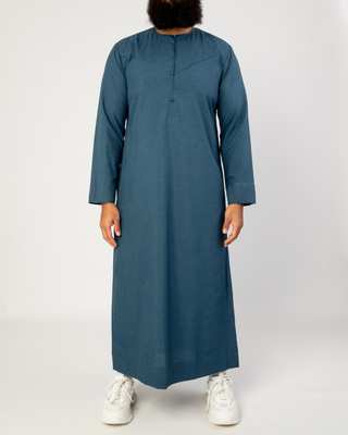 Emirati Qamis Oceaanblauw