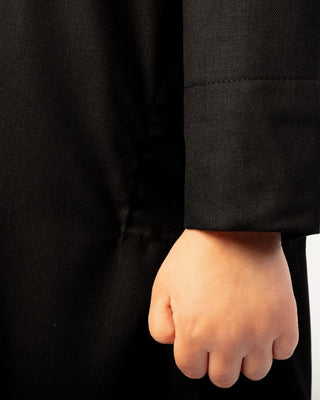 Qamis Saoudien pour Garçons "Cashmere Elite" Noir