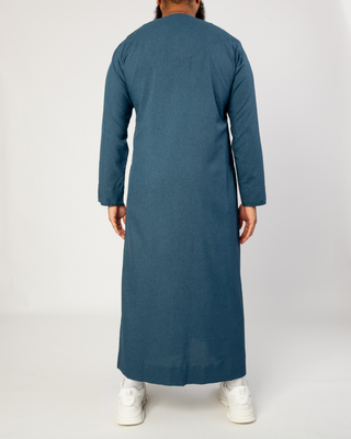 Emirati Qamis Oceaanblauw