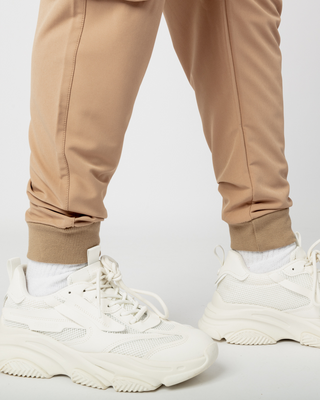 Pantalon cargo "Nomad" beige de Qaba'il