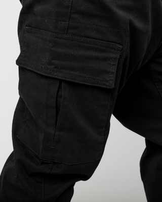 Pantalon cargo "Essential" noir de New Heritage
