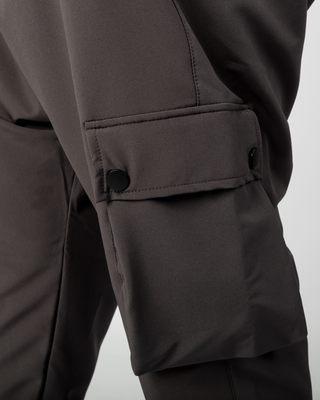 Pantalon cargo "Nomad" anthracite de Qaba'il