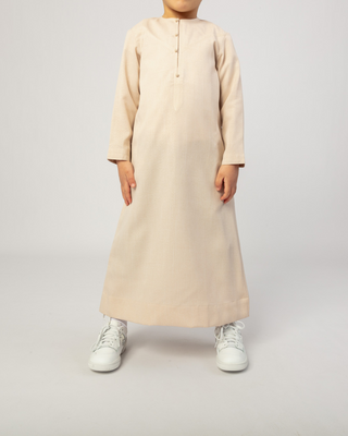 Qamis Émirati pour Garçons "Imperial Elite" Beige
