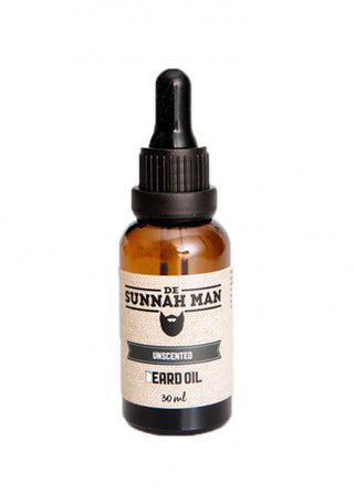 Huile à barbe "Sans parfum" - De Sunnah Man (Végétalien)