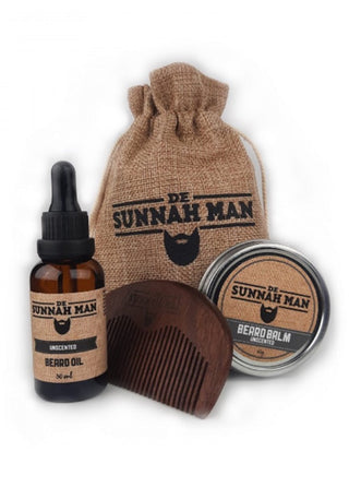 Set à Barbe "Sans Parfum" - De Sunnah Man (Végétalien)