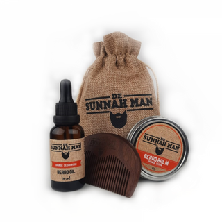 Set à Barbe "Orange Cèdre" - De Sunnah Man (Végétalien)